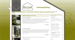 Desktop Screenshot of accentinhuis.nl